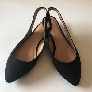 Sling back flats